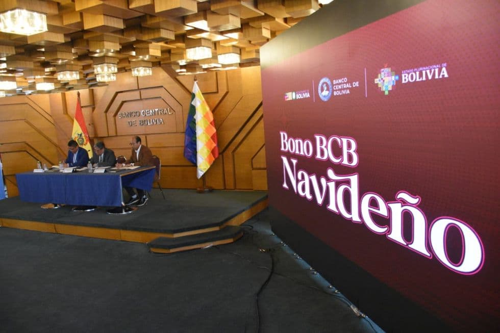 BCB OFRECE BONO NAVIDEÑO CON INTERESES “MUY ATRACTIVOS” DE HASTA EL 7,5%