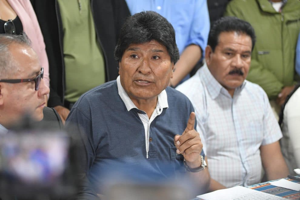 EVO NO SE PRESENTA A DECLARAR EN LA FISCALÍA DE TARIJA