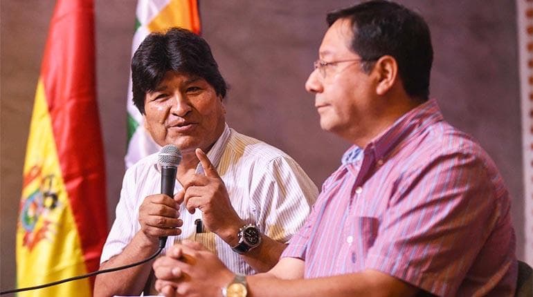 EVO PIDE A MINISTROS Y FUNCIONARIOS QUE RENUNCIEN AL GOBIERNO DE ARCE
