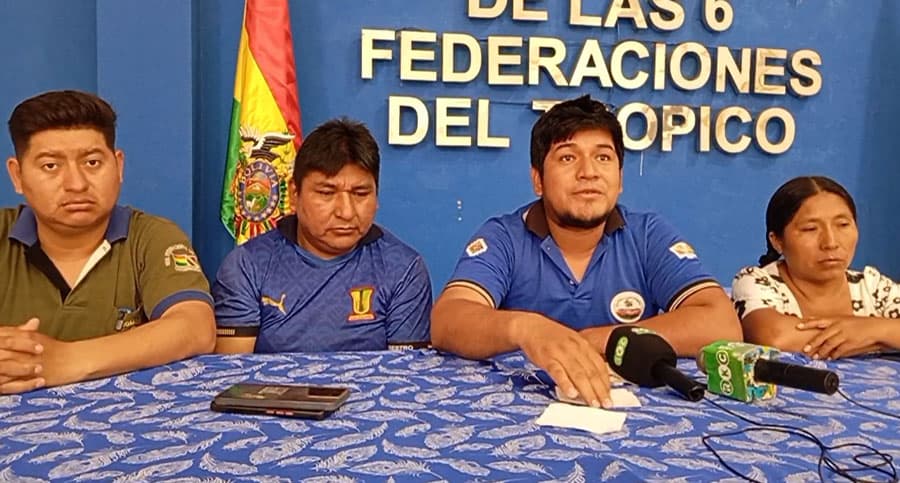 TRÓPICO SE DECLARA EN ALERTA EN DEFENSA DE EVO Y LANZA ADVERTENCIA A POLICÍAS Y MILITARES