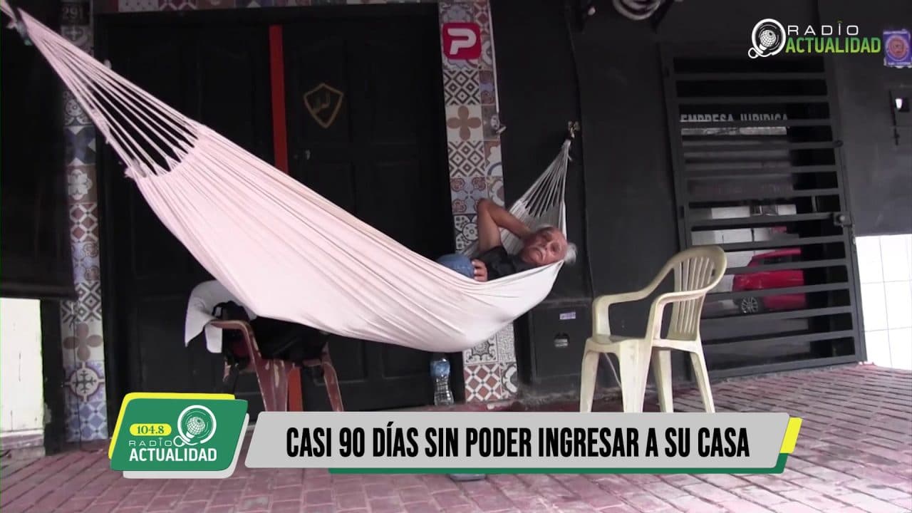 90 DÍAS EN SU HAMACA ESPERANDO JUSTICIA