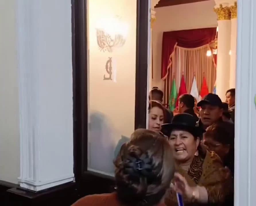 DIPUTADOS MASISTAS LLEGARON A LOS GOLPES EN ELECCIÓN DE JEFE DE BANCADA