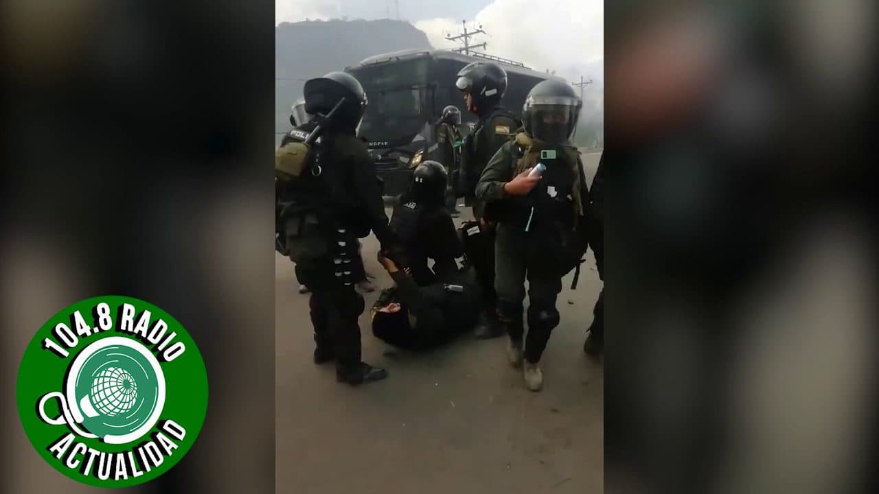 POLICÍA PIERDE PARTE DE LA PIERNA TRAS SER ALCANZADO POR UNA DINAMITA