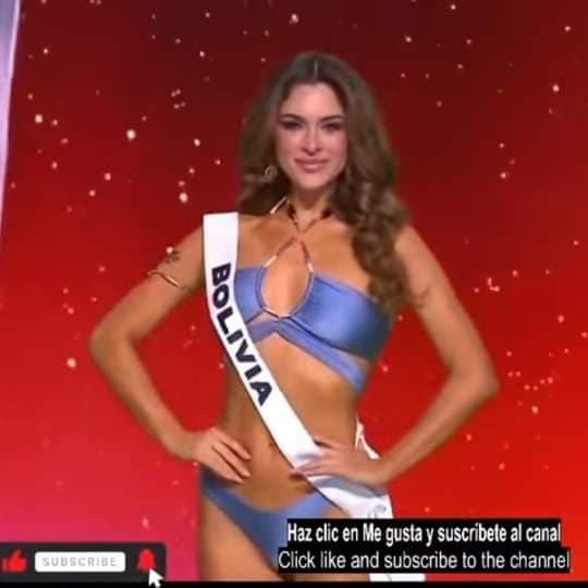 BOLIVIA EN EL TOP 12 DEL MISS UNIVERSO