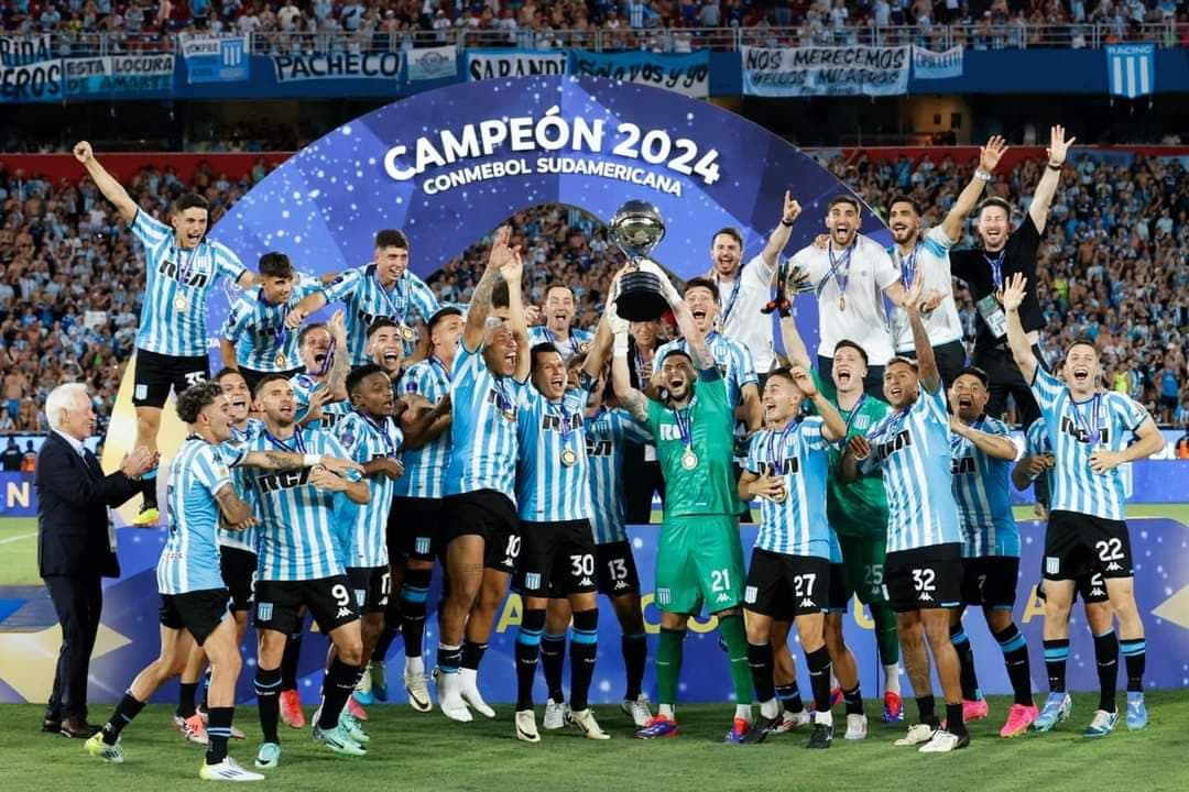 RACING CAMPEÓN DE LA SUDAMERICANA 2024