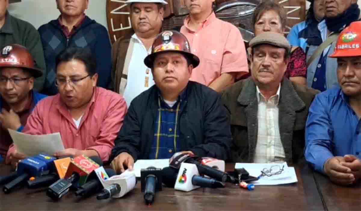 COB SE DECLARA EN EMERGENCIA, PIDE REUNIÓN CON ARCE Y RECHAZA DIÁLOGO CON ‘EVISTAS’