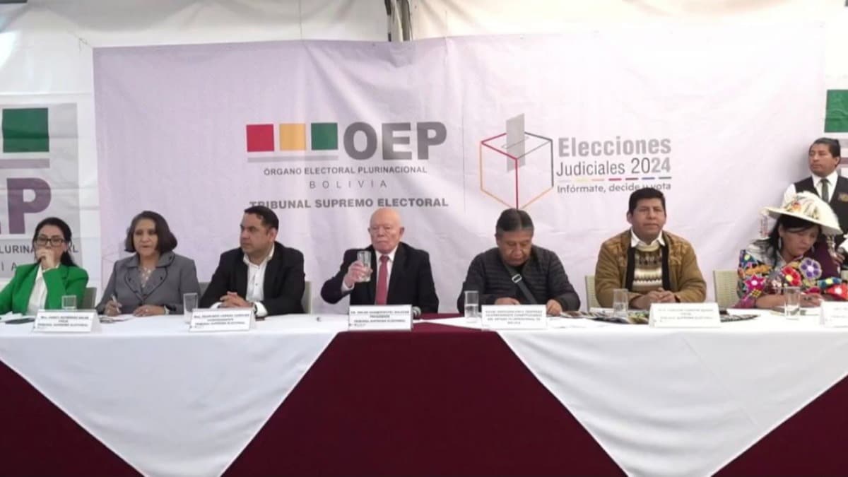 RATIFICAN ELECCIONES JUDICIALES PARA EL 15 DE DICIEMBRE Y RECHAZAN FALLO DEL TCP