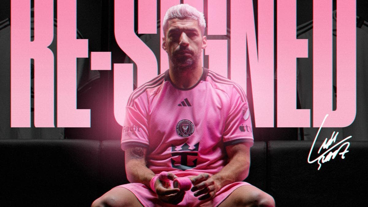 LUIS SUÁREZ RENUEVA CON EL INTER MIAMI HASTA 2025