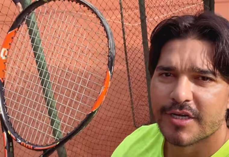 MARCELO MARTINS SE CONVIERTE EN TENISTA Y RETA A HUGO DELLIEN