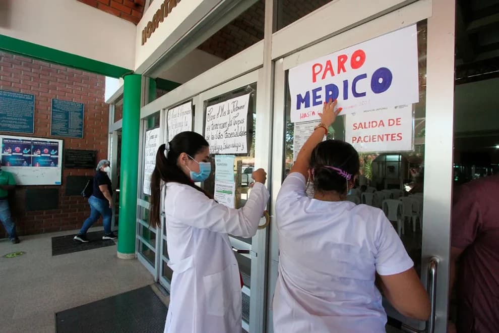 SEMANA INICIA CON PARO MEDICO DE 48 HORAS