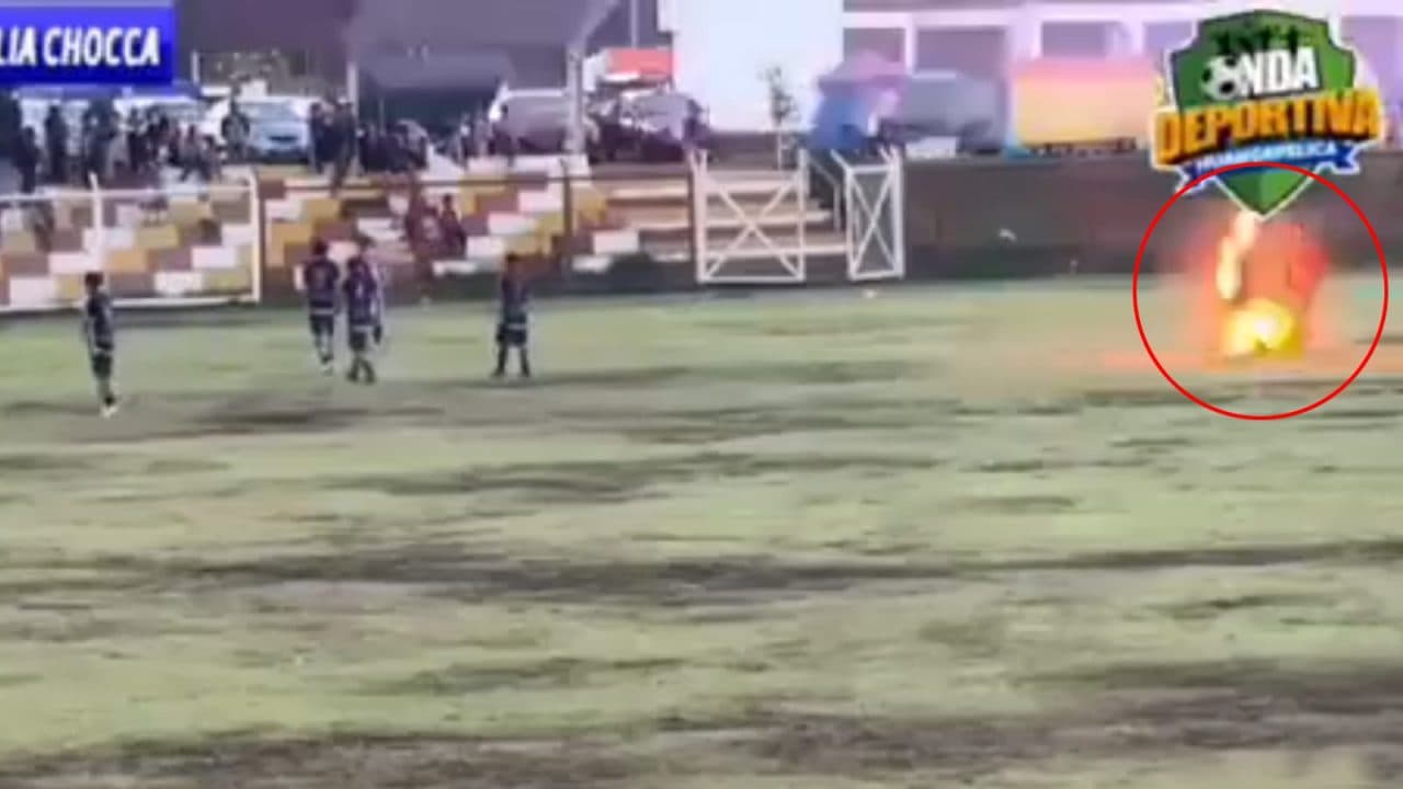 UN RAYO MATA A UN FUTBOLISTA Y OTRO QUEDA HERIDO EN PERÚ