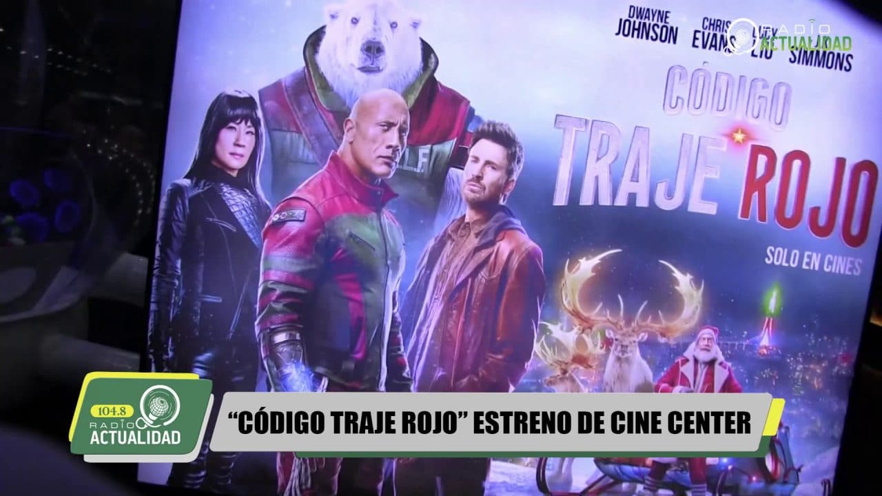 CINE CENTER ESTRENA LA PELÍCULA “CÓDIGO TRAJE ROJO”