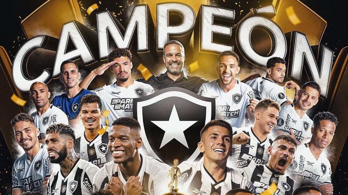 BOTAFOGO SE EMBOLSA 33 MILLONES DE DÓLARES POR SALIR CAMPEÓN DE COPA LIBERTADORES