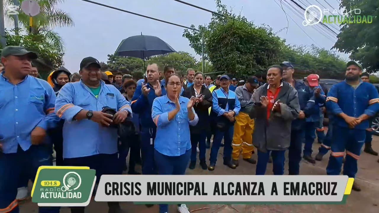 CRISIS MUNICIPAL GOLPEA A EMACRUZ