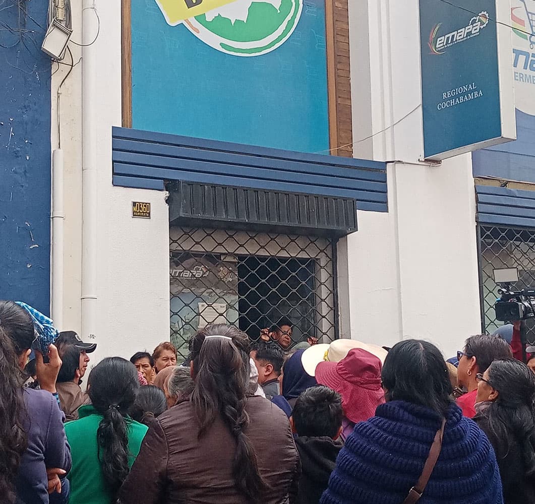 NUEVAS PROTESTAS CONTRA EMAPA POR EL ABASTECIMIENTO DE ACEITE