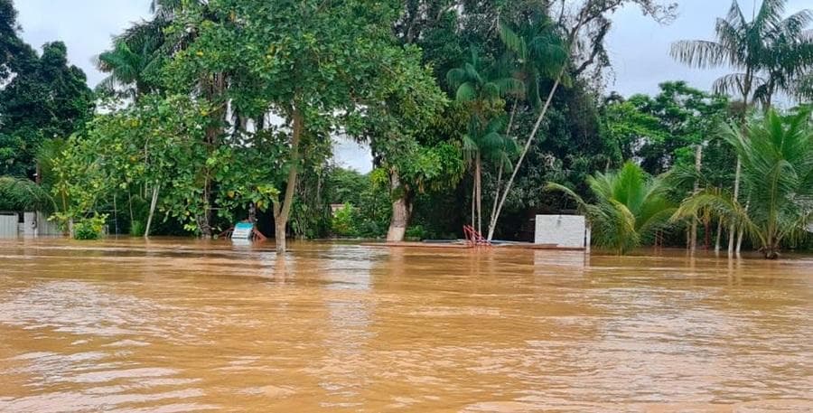 ALERTA NARANJA POR LLUVIAS Y POSIBLES DESBORDE DE RÍOS PARA SIETE DEPARTAMENTOS DEL PAÍS