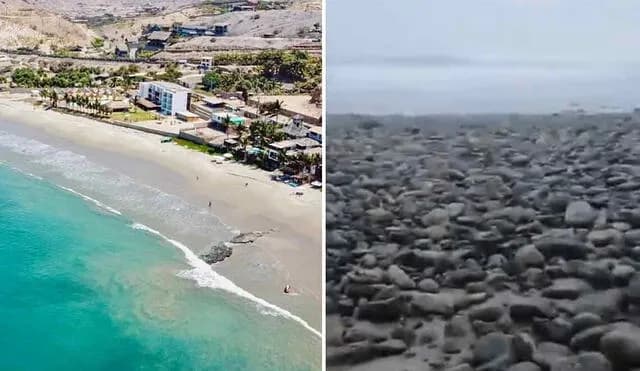 DESAPARECE LA PLAYA DE MÁNCORA POR FUERTE OLEAJE EN PERÚ