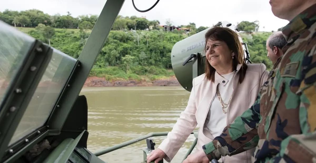 ARGENTINA PATRULLARÁ EL RÍO BERMEJO EN LA FRONTERA CON BOLIVIA