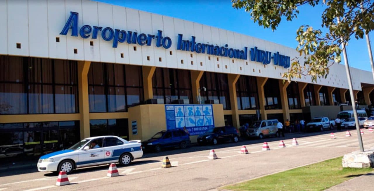 NAABOL SUSPENDIÓ VUELOS POR 20 MINUTOS EN VIRU VIRU A HORAS DE NOCHEBUENA