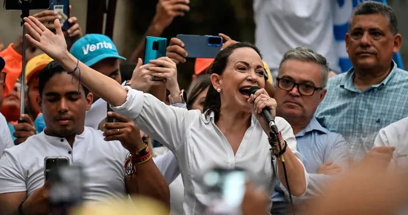 LA OPOSICIÓN INFORMA QUE MACHADO FUE LIBERADA Y GOBIERNO NIEGA SU DETENCIÓN