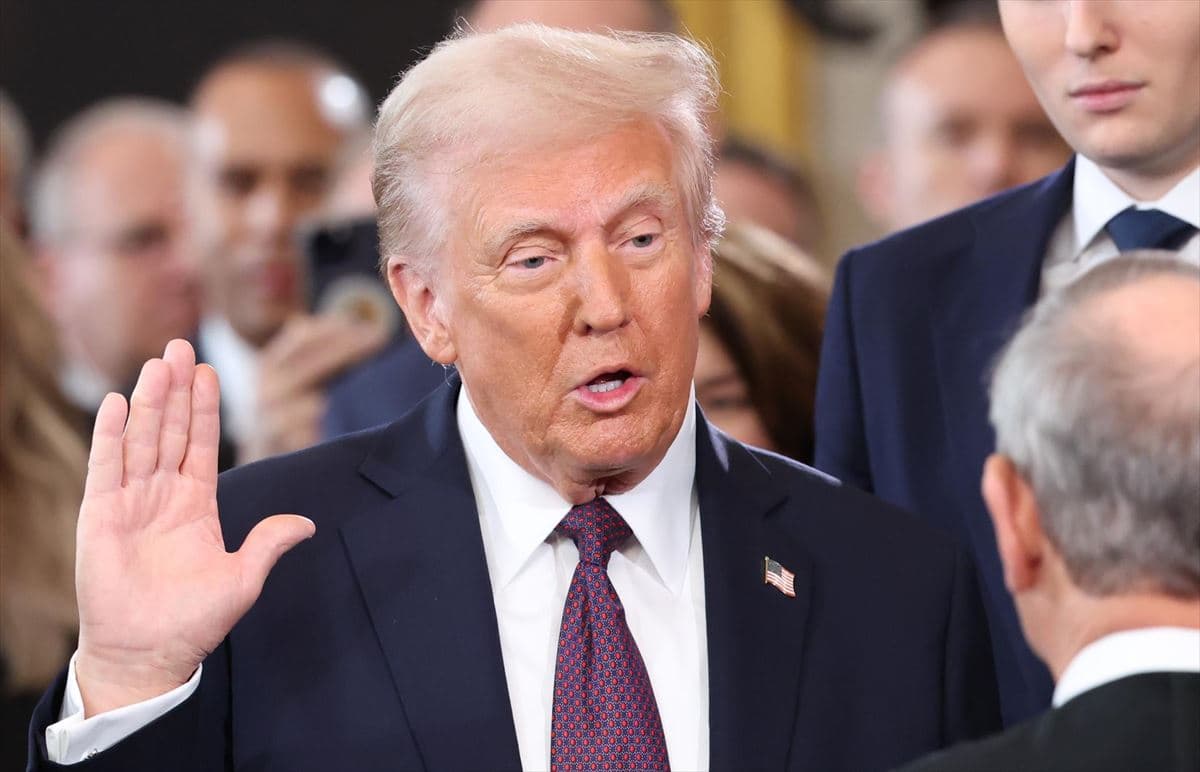 TRUMP ASUMIÓ COMO EL PRESIDENTE NÚMERO 47 DE LOS ESTADOS UNIDOS