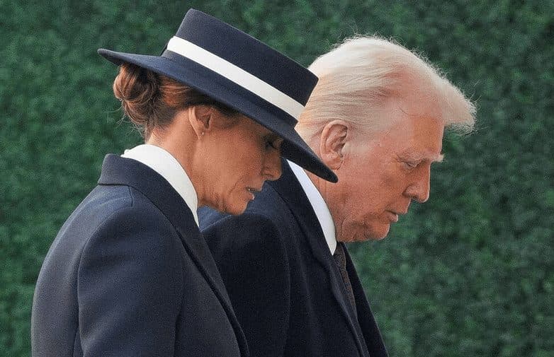 TRUMP ASISTIÓ A UNA MISA PREVIA A SU ASUNCIÓN COMO PRESIDENTE DE EEUU