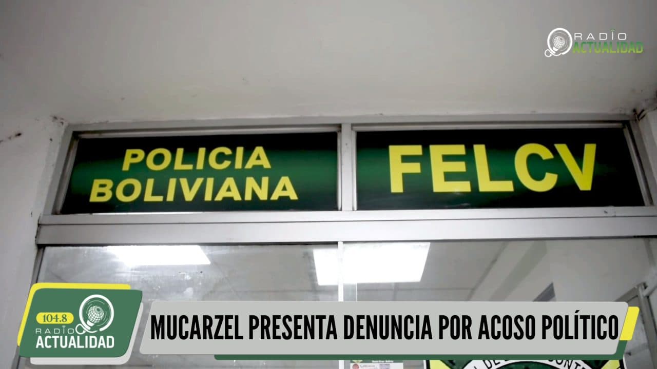 MUCARZEL PRESENTA DENUNCIA POR ACOSO POLÍTICO