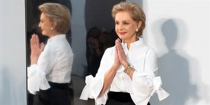 LA DIETA DE LA LONGEVIDAD QUE SIGUE CAROLINA HERRERA A SUS 86 AÑOS