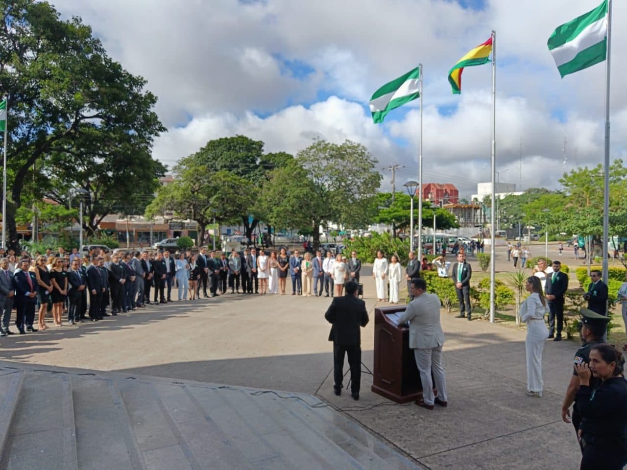 TRIBUNAL DEPARTAMENTAL DE JUSTICIA INICIA ACTOS EN CONMEMORACIÓN POR LOS 200 AÑOS LIBERTAD CRUCEÑA