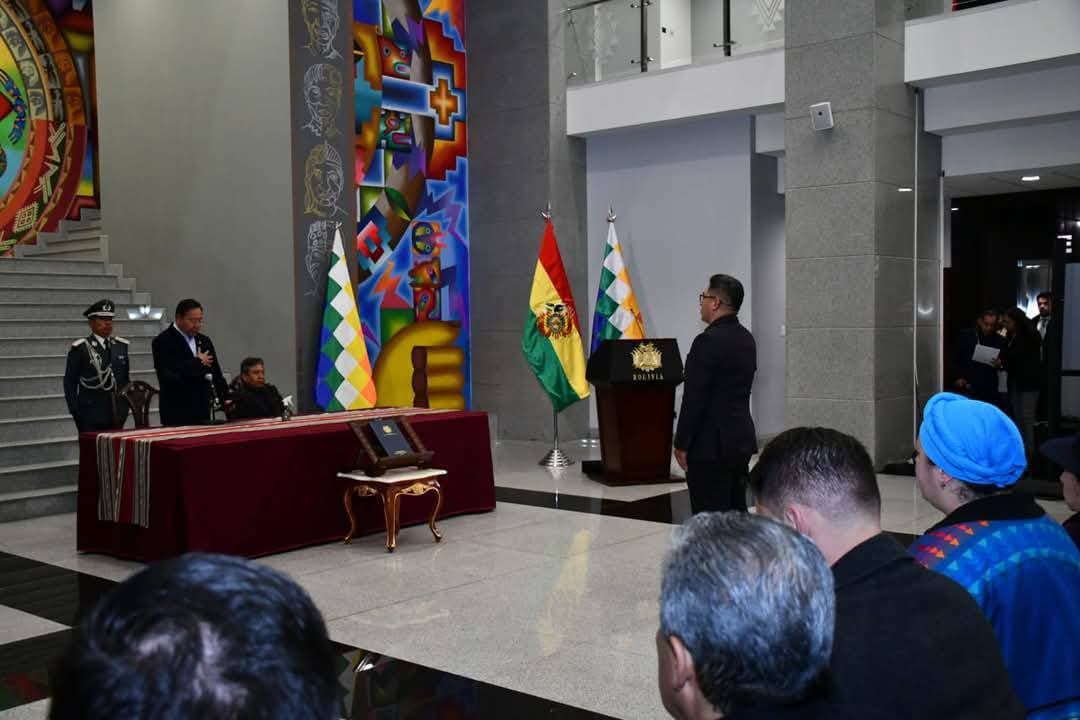 ZENÓN MAMANI ASUME COMO MINISTRO DE DESARROLLO PRODUCTIVO