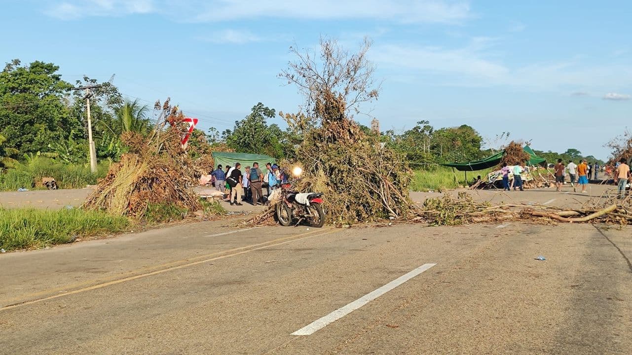 ANUNCIAN BLOQUEO INDEFINIDO DE CARRETERA EN LA ZONA DE SAN JULIÁN