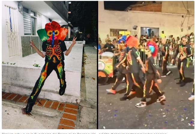 SHAKIRA ASISTIÓ CAMUFLADA AL CARNAVAL DE BARRANQUILLA CON SUS HIJOS