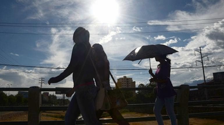 ALERTA NARANJA POR ASCENSO DE TEMPERATURAS EN 3 DEPARTAMENTOS