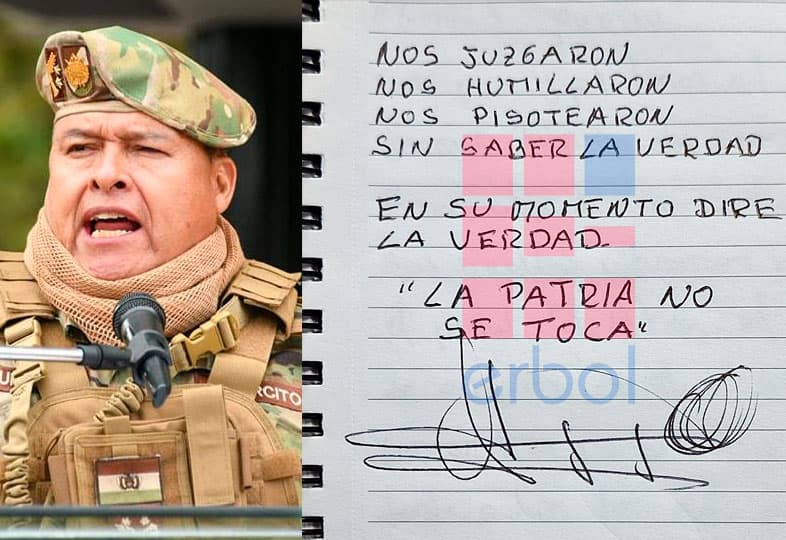 JUAN JOSÉ ZÚÑIGA ROMPE EL SILENCIO DESDE LA CÁRCEL: ‘LO HICE POR LA PATRIA’