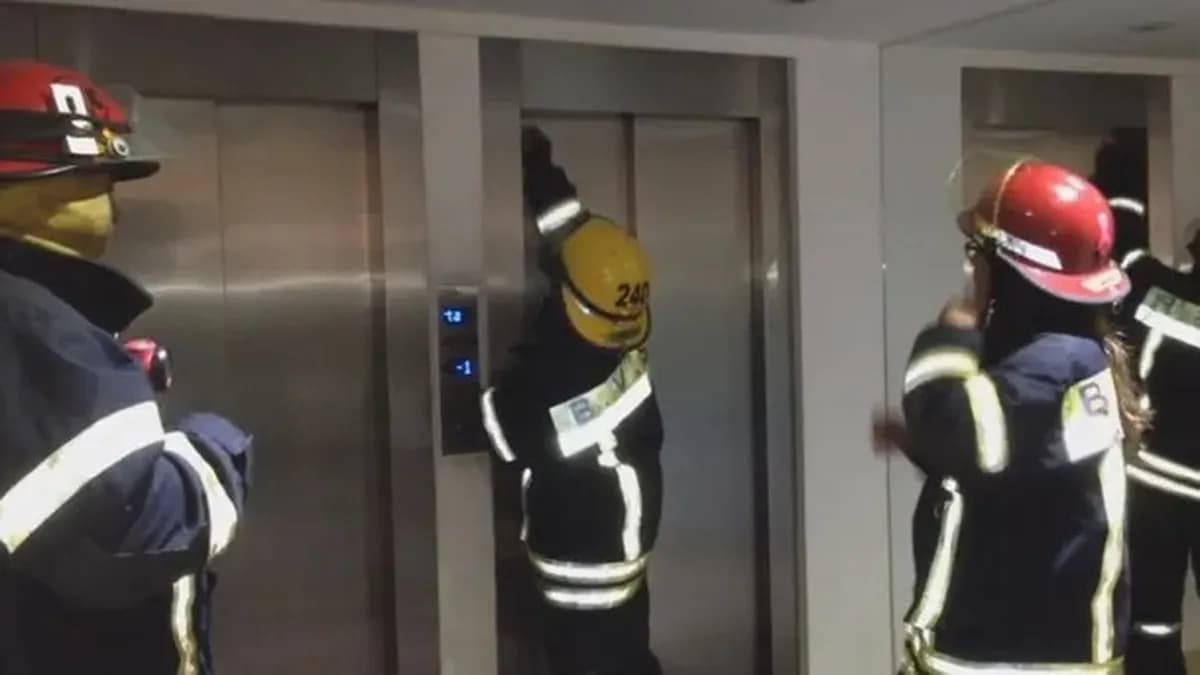 MÁS DE 50 PERSONAS QUEDARON ATRAPADAS EN ASCENSORES POR EL APAGÓN MASIVO EN ARGENTINA