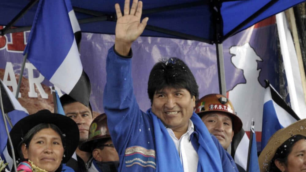 TSE ACEPTA LA RENUNCIA DE EVO MORALES COMO MILITANTE DEL MAS