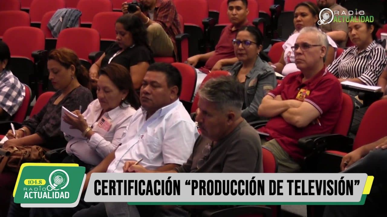 TALLER PARA CERTIFICACIÓN «PRODUCCIÓN DE TELEVISION» UAGRM – FSTPSC