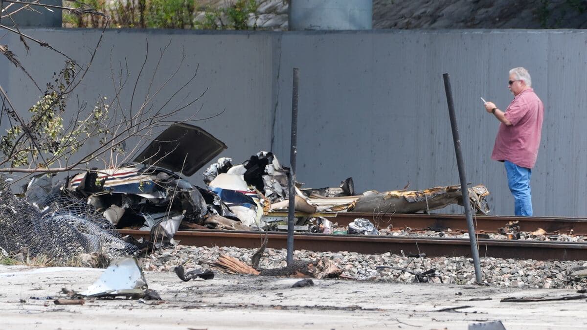UN AVIÓN SE ESTRELLÓ EN FLORIDA CERCA DEL AEROPUERTO REGIONAL DE BOCA RATÓN