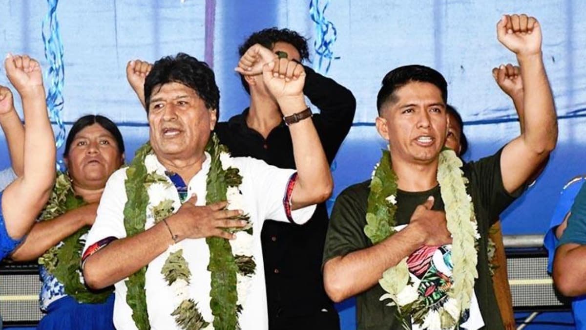 EVO AFIRMA QUE IBA A APOYAR LA CANDIDATURA DE ANDRÓNICO, PERO ÉSTE GUARDÓ SILENCIO