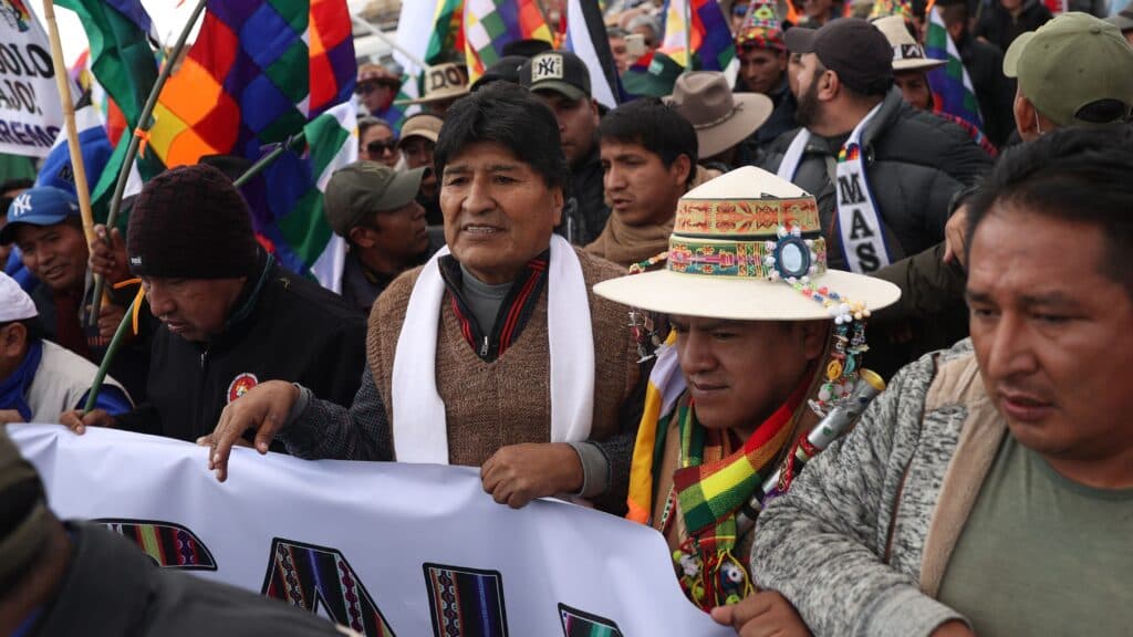 EVO LIDERARÁ LA MARCHA DEL 16 DE MAYO EN LA PAZ PARA INSCRIBIR SU CANDIDATURA