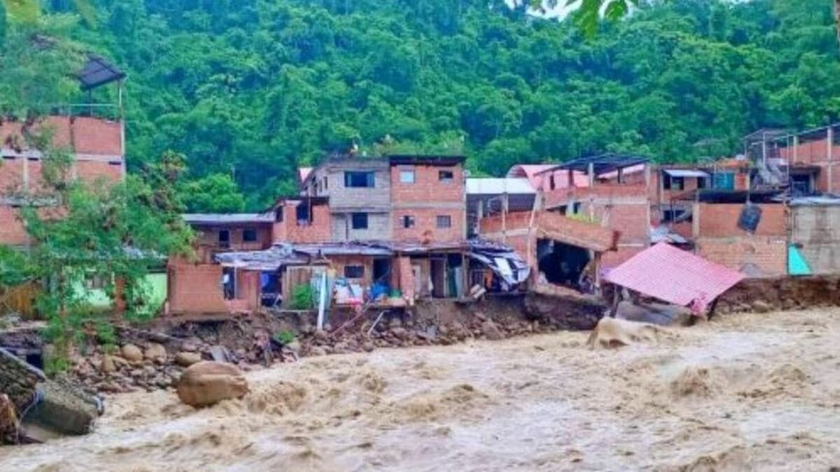 LLUVIAS DESTRUYERON “TOTALMENTE” MÁS DE 1.200 VIVIENDAS