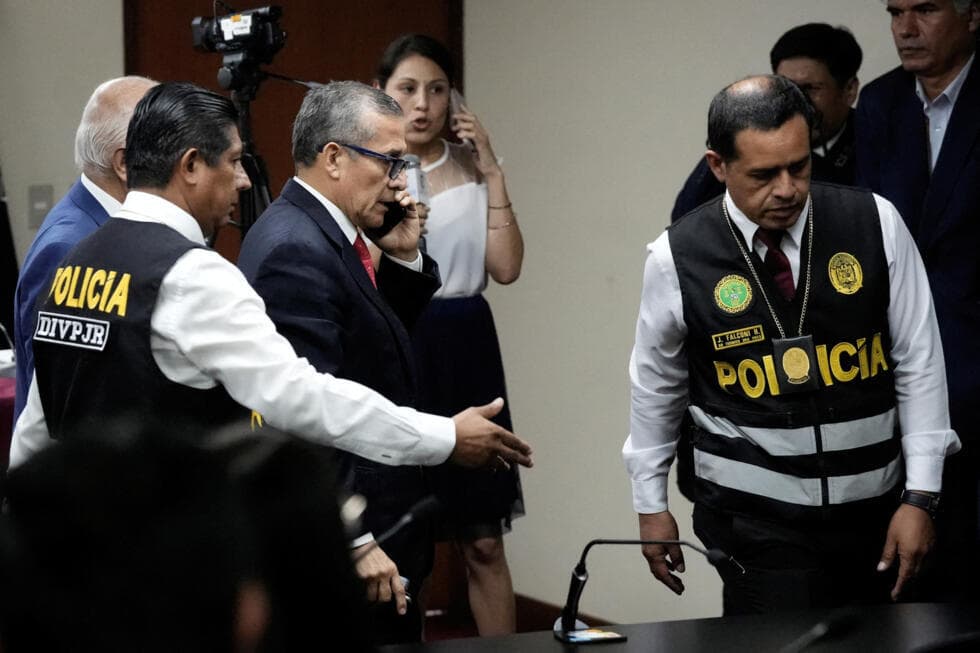 EL EXPRESIDENTE DE PERÚ ES CONDENADO A 15 AÑOS DE CÁRCEL POR LAVADO DE ACTIVOS