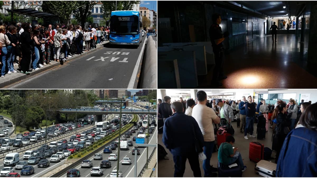TRAS OCHO HORAS DE UN APAGÓN HISTÓRICO, ESPAÑA COMIENZA DE A POCO A RECUPERAR LA ELECTRICIDAD