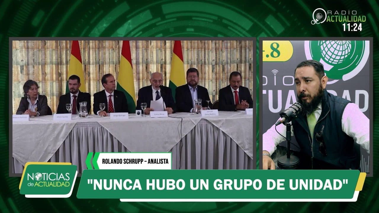 SCHRUPP: “NUNCA HUBO UN BLOQUE DE UNIDAD, SON UNA TROPA DE OPORTUNISTAS”