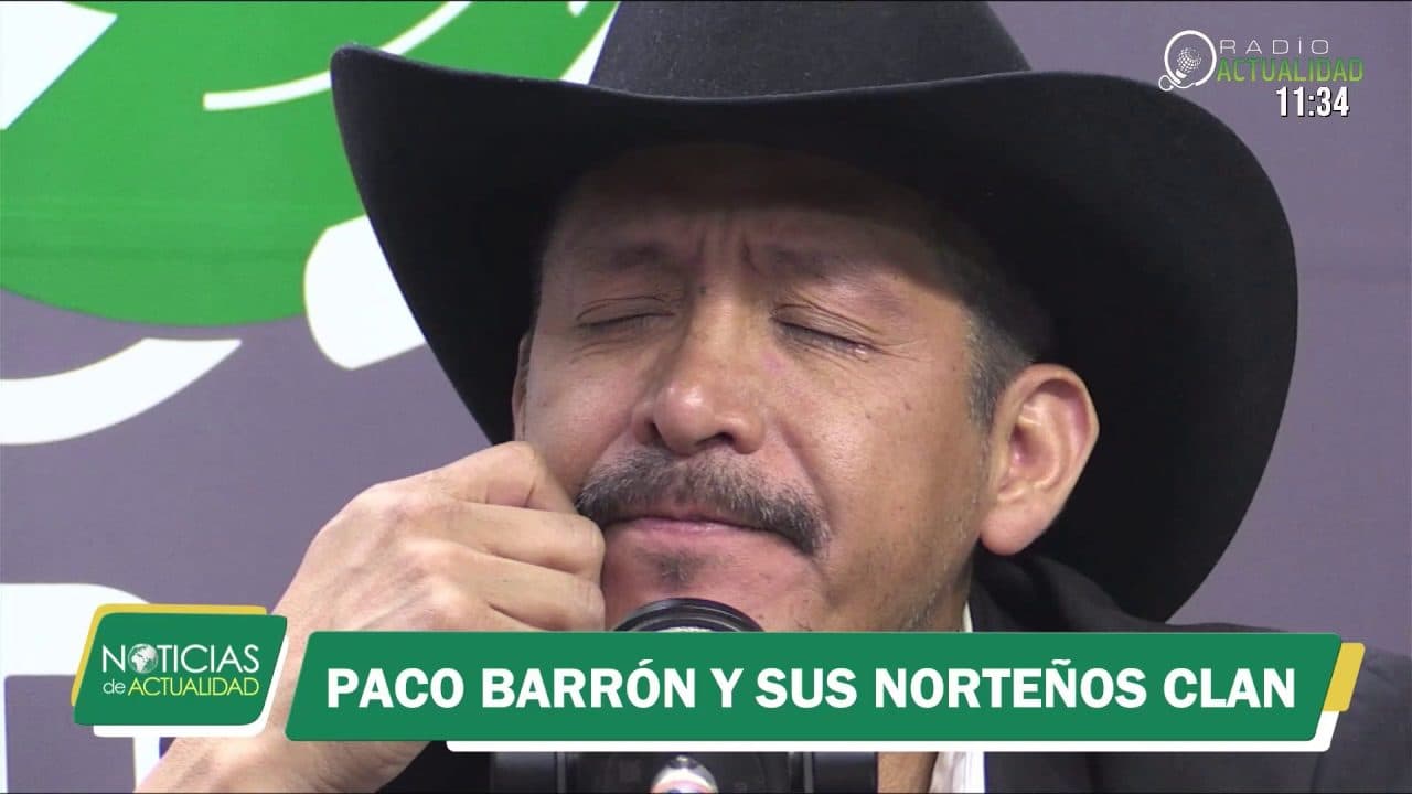 PACO BARRÓN: “MI PADRE HUBIERA DICHO CUMPLAN Y CUMPLIMOS”