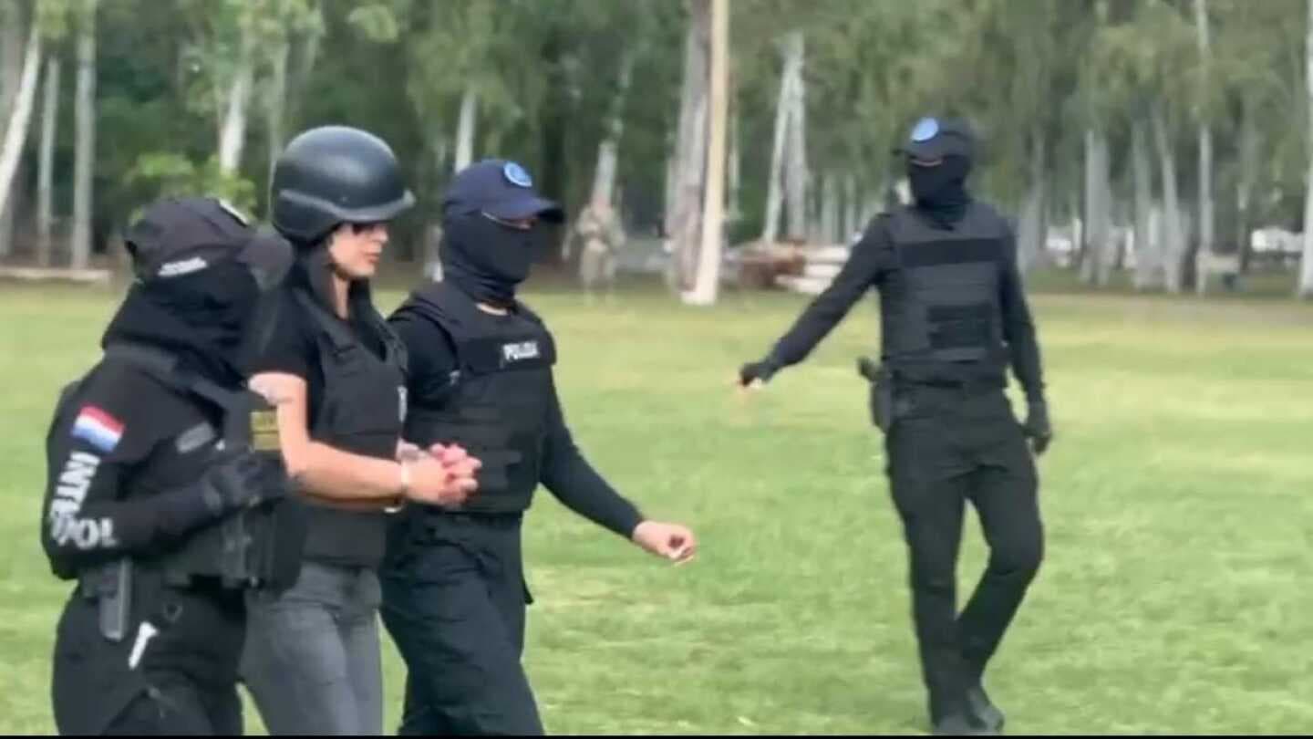 ORDENAN PRISIÓN PREVENTIVA CONTRA ESPOSA DE MARSET EN CÁRCEL MILITAR DE PARAGUAY