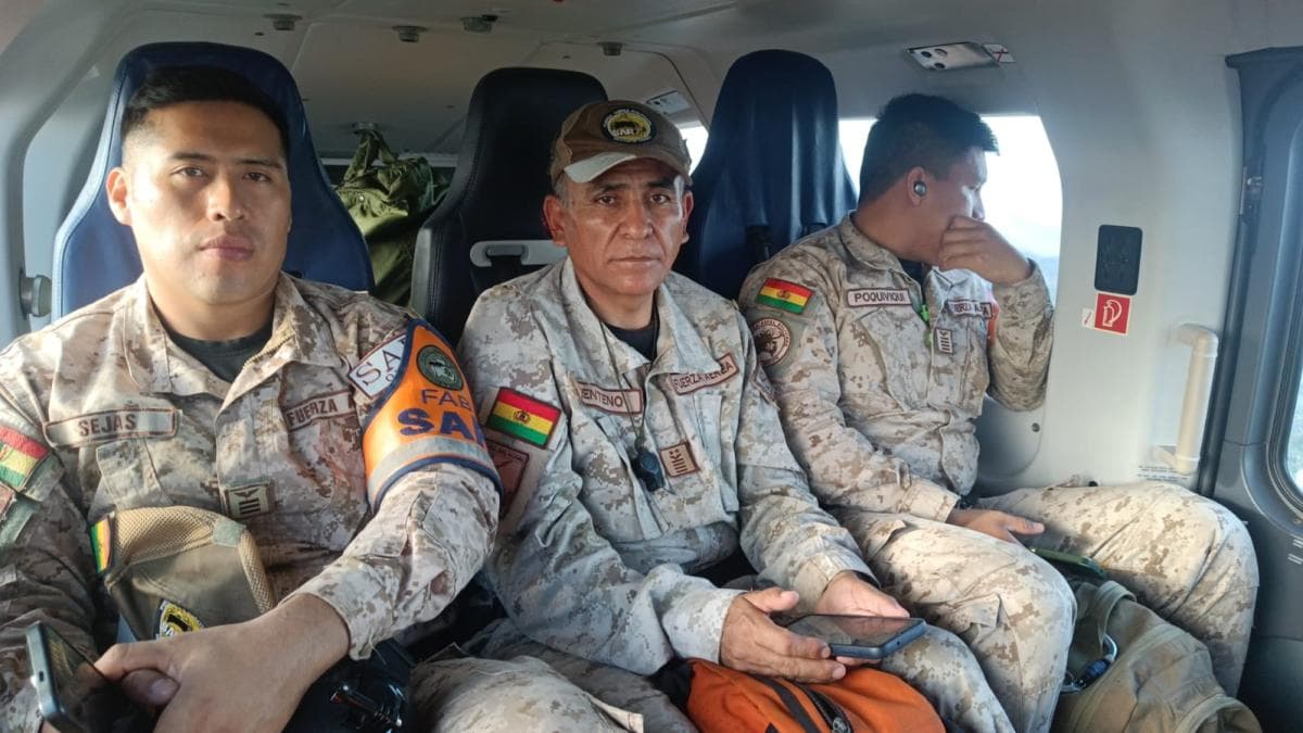 ENVÍAN HELICÓPTERO PARA VERIFICAR POSIBLE UBICACIÓN DE AVIONETA DESAPARECIDA EN BENI