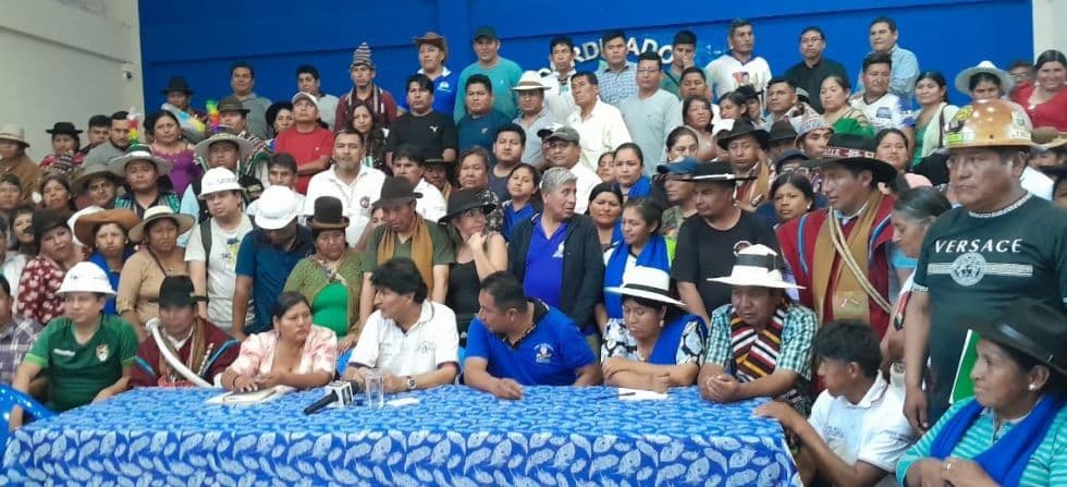 EVISMO ANUNCIA NUEVA MOVILIZACIÓN A LA PAZ DESDE EL MARTES