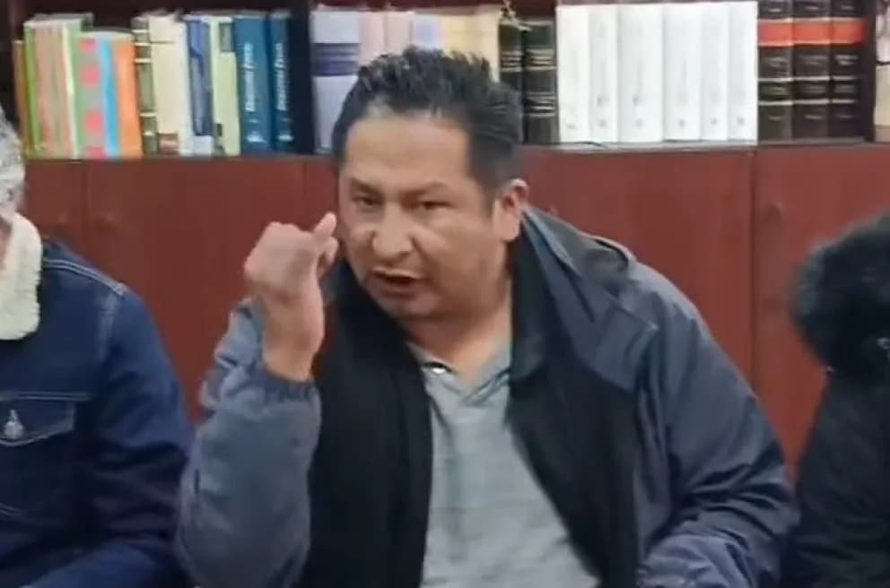 APREHENDEN A ENRIQUE MAMANI, DIRIGENTE EVISTA Y PROMOTOR DE MOVILIZACIONES