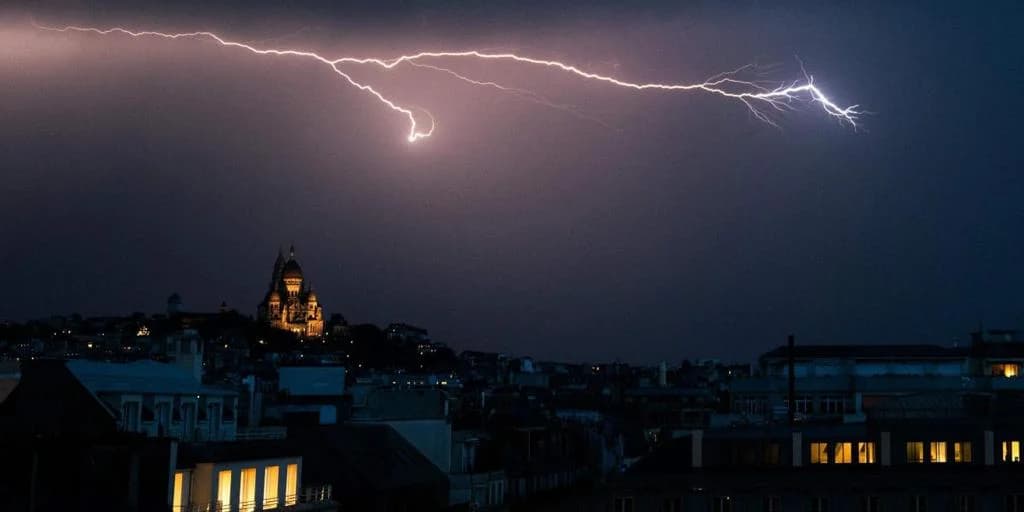 DESTRUCCIÓN EN PARÍS Y TRAGEDIA EN EL SUR DE FRANCIA TRAS TORMENTA ELÉCTRICA MÁS INTENSA EN AÑOS